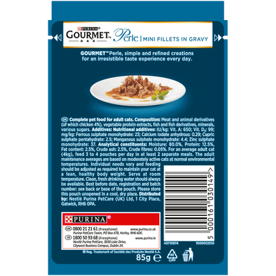 Gourmet Perle Izgara Tavuklu Kedi Yaş Maması 85GR - 2