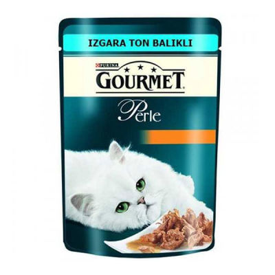 Gourmet Perle Izgara Ton Balıklı Kedi Yaş Maması 85 GR - 1