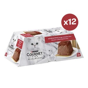 Gourmet Revelations Sığırlı Kedi Konservesi 2x57gr *12