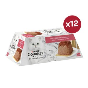 Gourmet Revelations Somon Balıklı Kedi Konservesi 2x57gr *12