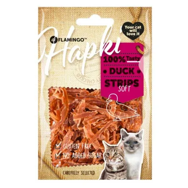 Flamingo Hapki Ördek Eti Parçaları Kedi Ödülü 50 Gr - 1