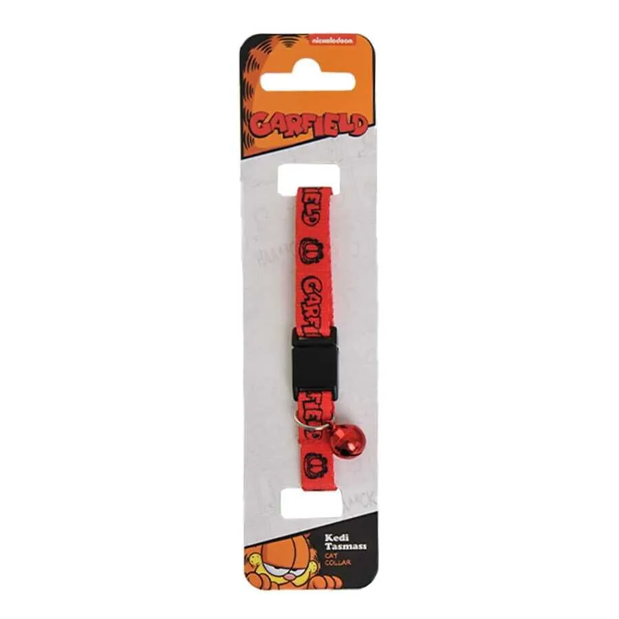 Garfield Graffiti Boyun Tasması 1 Cm Kırmızı - 1