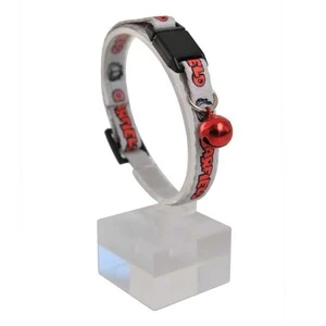 Garfield Boyun Tasması 1 Cm Gri Kırmızı - 3