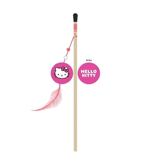 Hello Kitty Pembe Yuvarlak Kedi Oltasi - 1