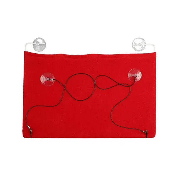 Herniks Cama Yapışan Vantuzlu Kedi Yatağı - Kırmızı - 2