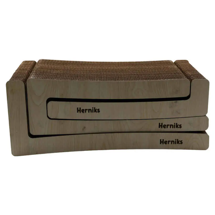 Herniks Doğal Kedi Otlu Kedi Tırmalama Kartonu 44 Cm - HR2028 - 2