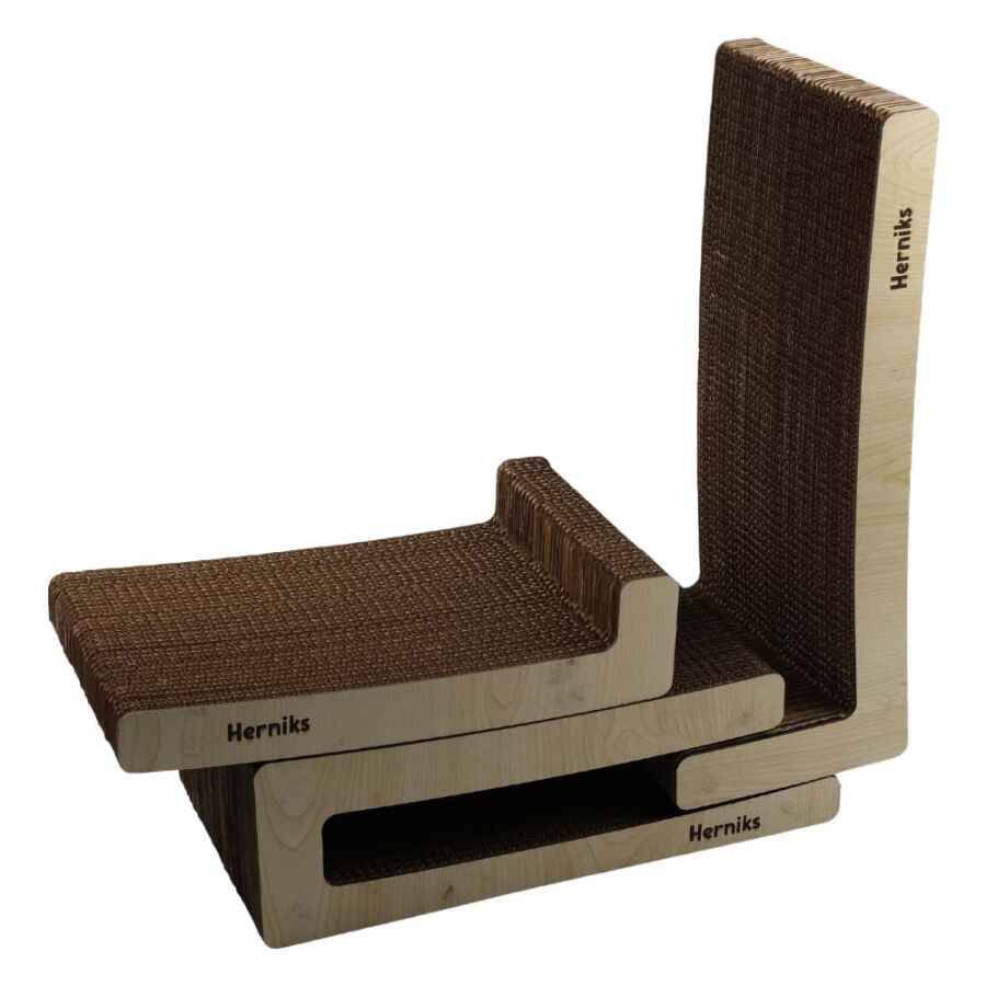 Herniks Doğal Kedi Otlu Kedi Tırmalama Kartonu 44 Cm - HR2028 - 4