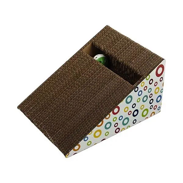 Herniks Doğal Kedi Otlu Ve Zilli Toplu Kedi Tırmalama Kartonu 27,5 Cm - HR2021C - 1