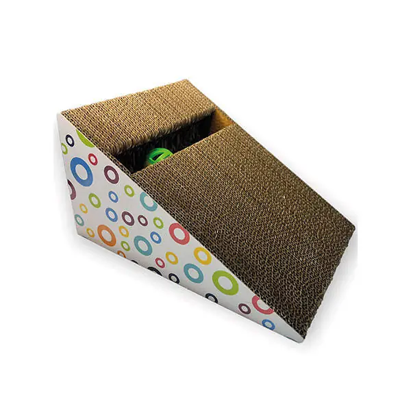 Herniks Doğal Kedi Otlu Ve Zilli Toplu Kedi Tırmalama Kartonu 27,5 Cm - HR2021C - 2