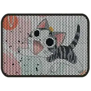 Herniks Elekli Desenli Kedi Tuvalet Önü Paspası 60 x 45 cm Neşeli Kedi