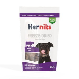 Herniks Freeze Dried Dana Karaciğerli Köpek Ödül Maması 40 gr