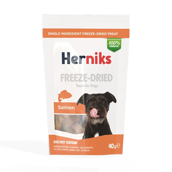 Herniks Freeze Dried Somonlu Köpek Ödül Maması 40 gr - 1