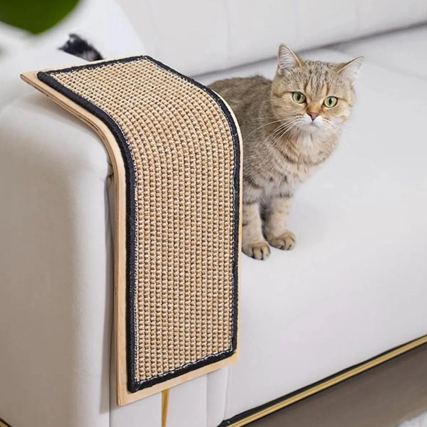 Herniks Kedi Otlu Doğal Sisal Kedi Tırmalama Rampası - 1