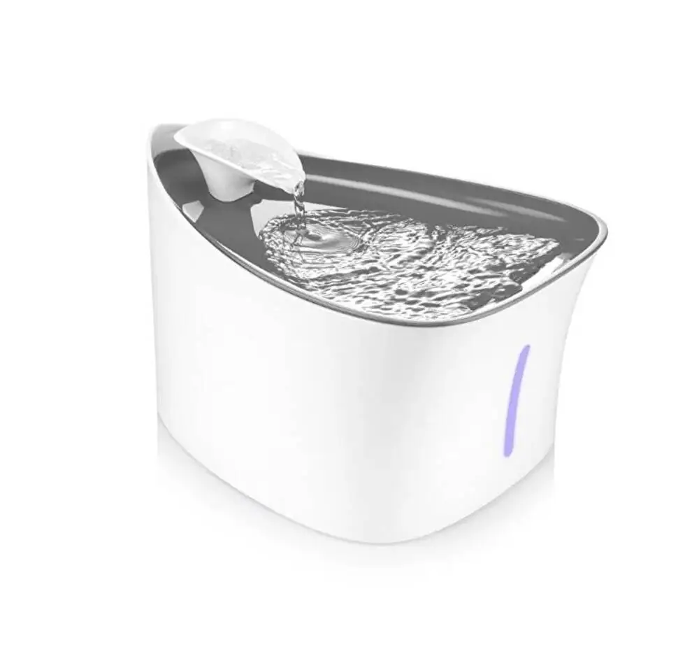 Herniks Kedi ve Köpek Için Otomatik Su Pınarı 2,5 Lt  Gri - 1