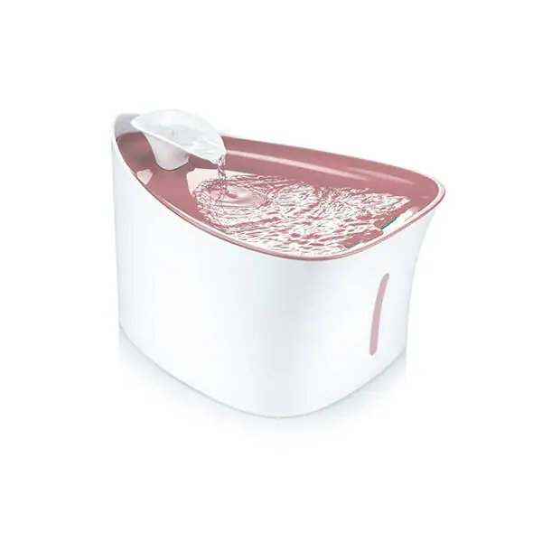 Herniks Kedi ve Köpek Için Otomatik Su Pınarı 2,5 Lt Pembe - 1