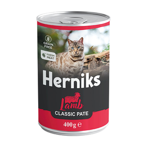 Herniks Kuzulu Ezme Yetişkin Kedi Yaş Maması 400gr