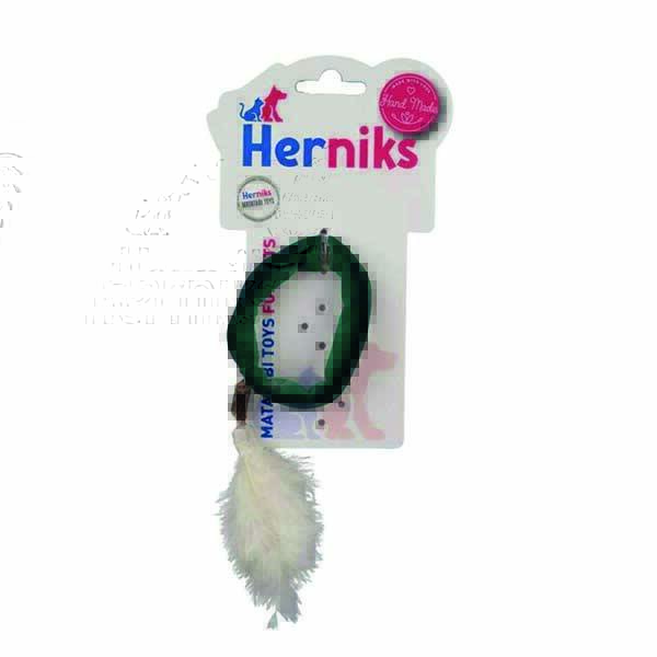 Herniks Matatabili Peluş Kedi Oyuncağı Toky 12 Cm - Yeşil - 1