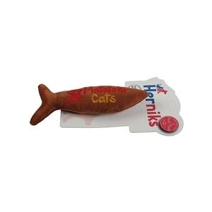 Herniks Matatabili Sesli Peluş Kumaş Kedi Oyuncağı – Jr. Fish 20cm Kahverengi - 2