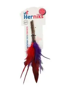 Herniks Matatabili Tüylü Yenilebilir İkili Çiğneme Çubuğu Tüy - 4