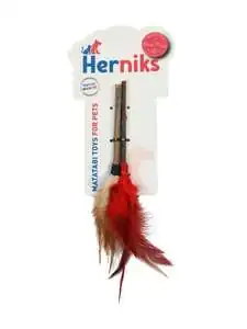 Herniks Matatabili Tüylü Yenilebilir İkili Çiğneme Çubuğu Tüy - 5