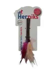 Herniks Matatabili Tüylü Yenilebilir İkili Çiğneme Çubuğu Tüy - 7