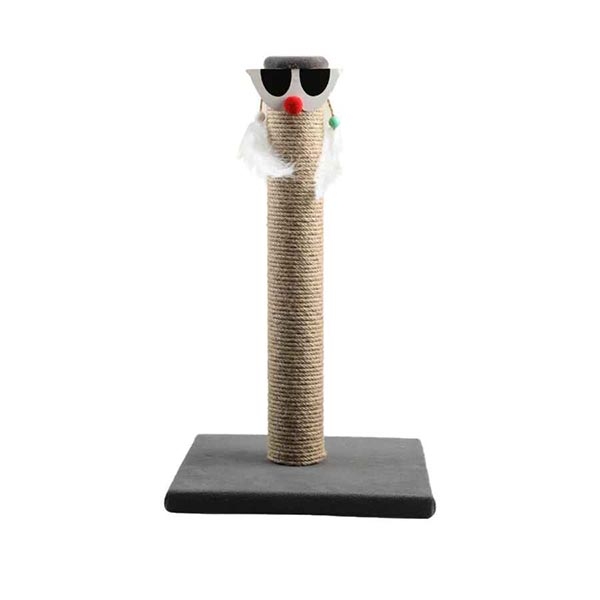 Herniks Palyaço Çubuk Kedi Tırmalama Tahtası 45 Cm - Gri - 1