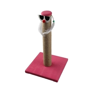 Herniks Palyaço Çubuk Kedi Tırmalama Tahtası 45 Cm - Pembe - 2