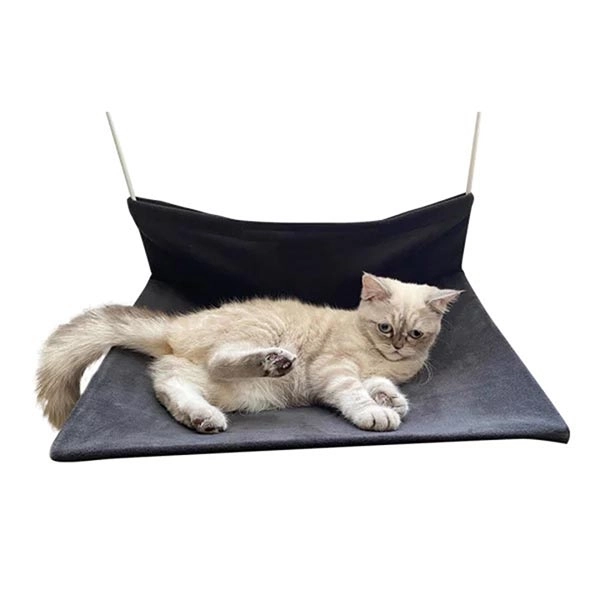 Herniks Peluş Kedi Kalorifer Yatağı - Gri - 3