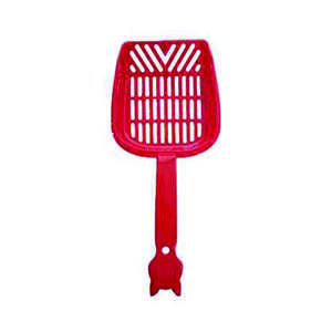 Herniks Plastik Kedi Kum Küreği 27CM Kırmızı