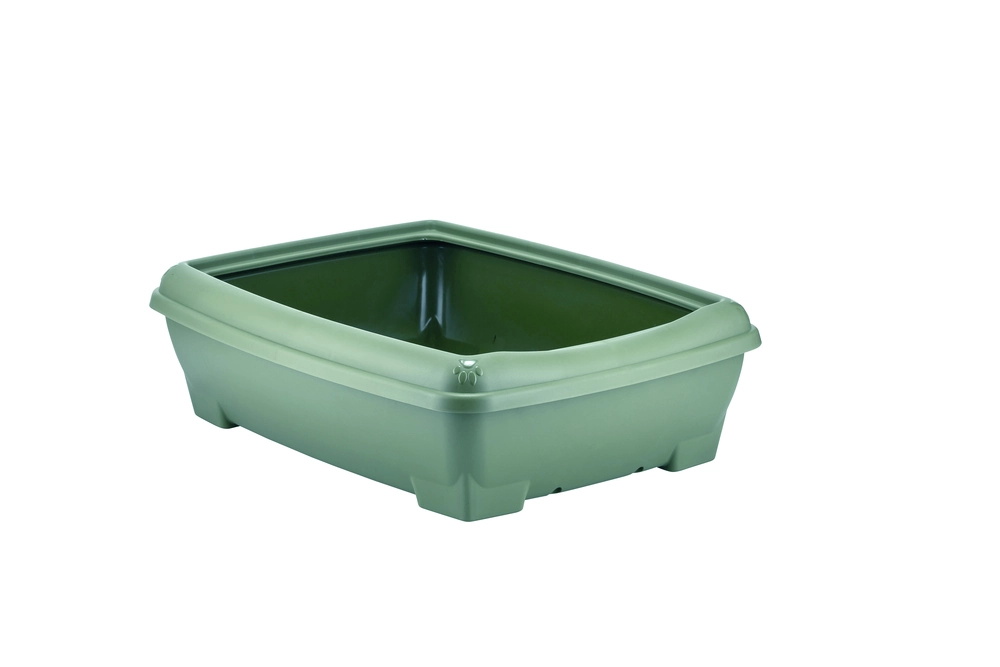 Herniks Relax Açık Kedi Tuvaleti 49x38cm - Yeşil - 1