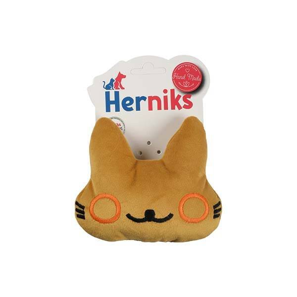 Herniks Sesli Kumaş Peluş Köpek Oyuncağı - Kitty 13cm Sarı - 1