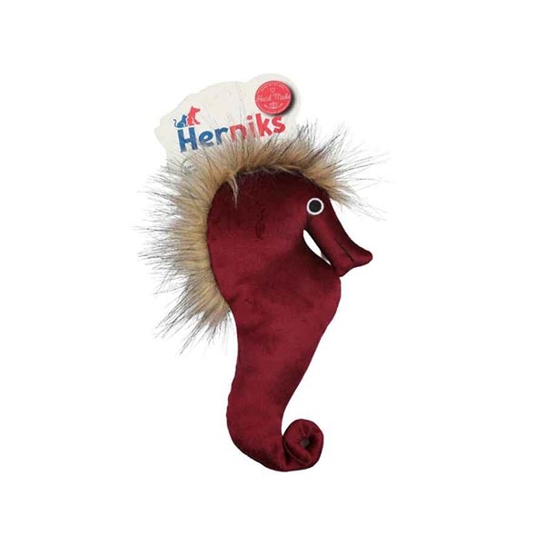 Herniks Sesli Kumaş Peluş Köpek Oyuncağı - Soi 25cm Bordo - 1