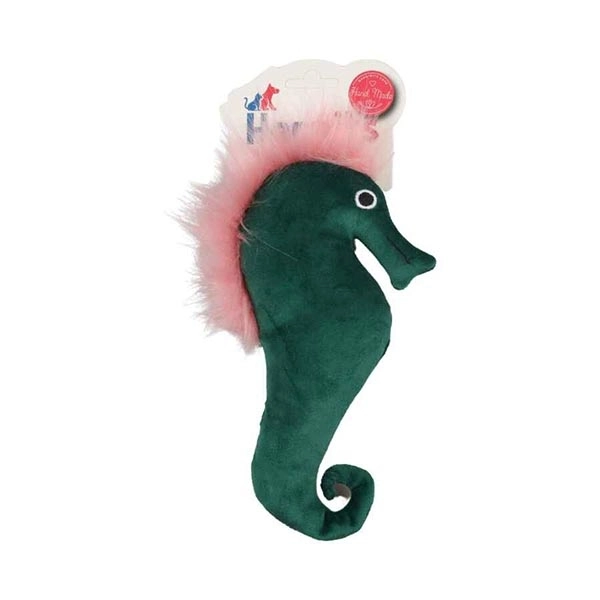 Herniks Sesli Kumaş Peluş Köpek Oyuncağı - Soi 25cm Yeşil - 1