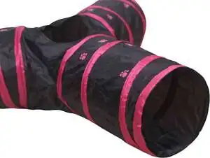 Herniks Üç Yollu Kedi Tüneli 3x35 cm - Pembe - 3