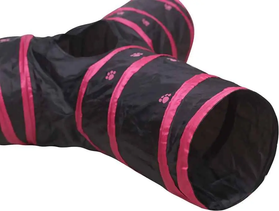 Herniks Üç Yollu Kedi Tüneli 3x35 cm - Pembe - 3