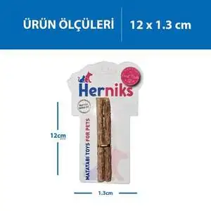 Herniks Yenilebilir Matatabi Çubuğu Jumbo 2'li - 2