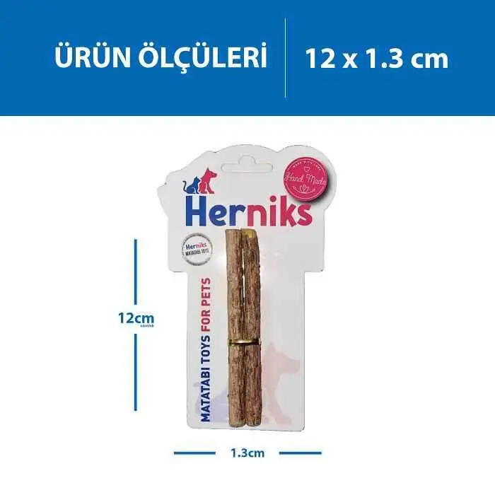 Herniks Yenilebilir Matatabi Çubuğu Jumbo 2'li - 2