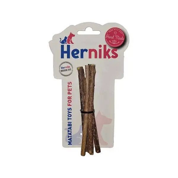 Herniks Yenilebilir Matatabi Çubuğu Small 5'li 12cm - 1