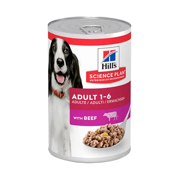 Hill's Science Plan Biftekli Yetişkin Köpek Konservesi 370 gr - 1