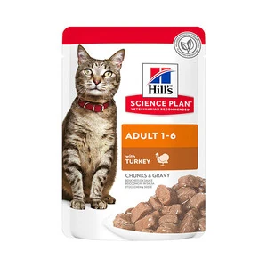 Hill's Science Plan Hindili Yetişkin Yaş Kedi Maması 85 gr