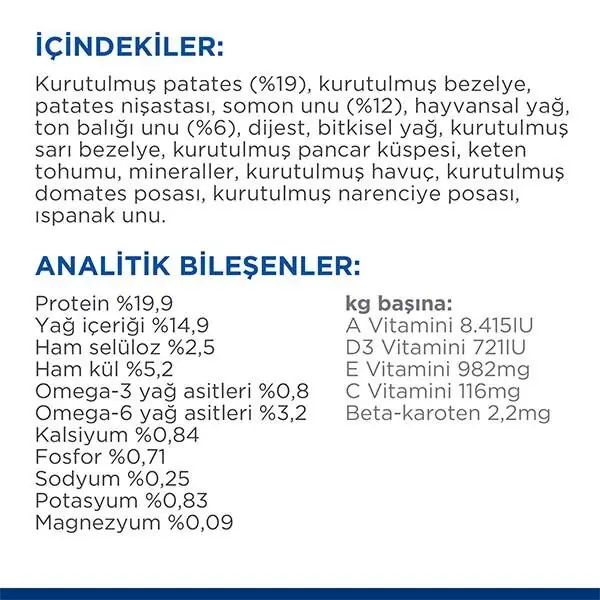Hill's Science Plan Hypoallergenic Somonlu Küçük Irk Tahılsız Yetişkin Köpek Maması 6kg - 5