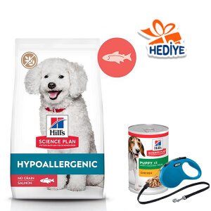 Hill's Science Plan Hypoallergenic Somonlu Küçük Irk Tahılsız Yetişkin Köpek Maması 6kg