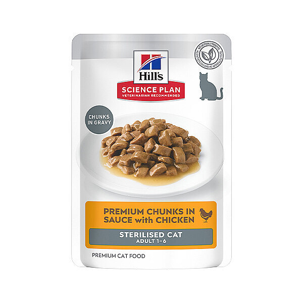 Hill's Science Plan Tavuklu Kısırlaştırılmış Kedi Yaş Maması 85 g