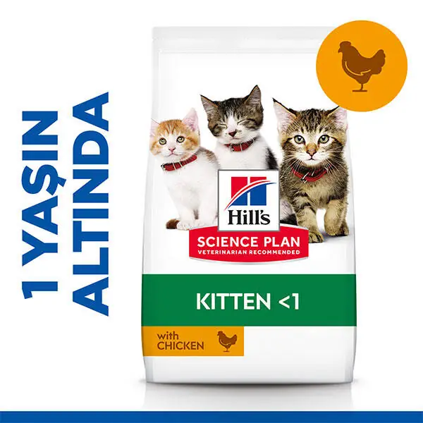 Hill's Science Plan Tavuklu Yavru Kedi Maması 5kg + 2kg HEDİYE! - 3