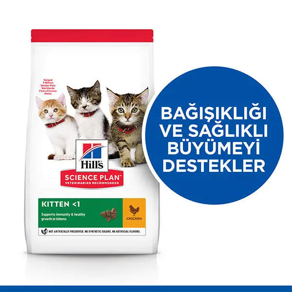 Hill's Science Plan Tavuklu Yavru Kedi Maması 5kg + 2kg HEDİYE! - 4