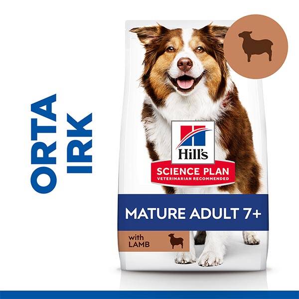 Hill's Science Plan Kuzulu Orta Irk Yaşlı Köpek Maması 14kg - 1