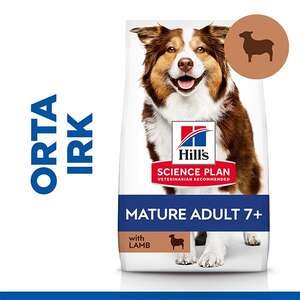Hill's Science Plan Kuzulu Orta Irk Yaşlı Köpek Maması 14kg