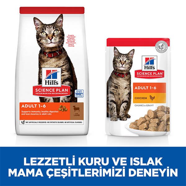 Hill's Science Plan Optimal Care Kuzulu Yetişkin Kedi Maması 3 Kg - 7