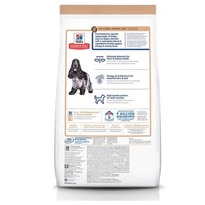 Hill's Science Plan Tahılsız Tavuklu Yaşlı Köpek Maması 2,5 kg - 2