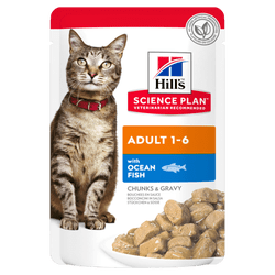 Hill's Science Plan Okyanus Balıklı Yetişkin Yaş Kedi Maması 85 gr